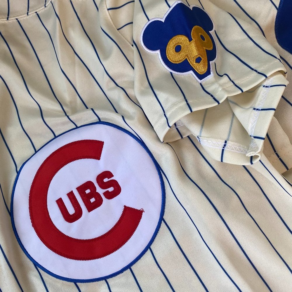 MITCHELL and NESS CHICAGO CUBS FERGUSON JENKINS Men's JERSEY Sz M,L,XL,2X,3X NWT - Picture 4 of 7